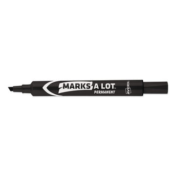 Avery® Marks A Lot Large Desk-style Permanent Marker, Broad Chisel Tip, Orange, Dozen (8883) freeshipping - TVN Wholesale